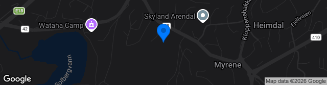 Map showing Norac Stadion