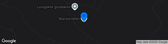 Map showing Uddevalla Arena