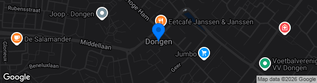 Map showing Sportpark De Biezen