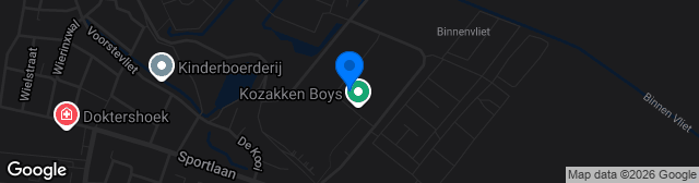 Map showing Sportpark De Zwaaier