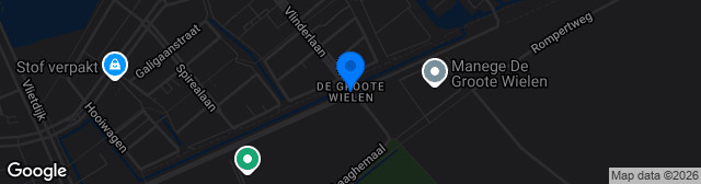 Map showing Complex Groote Wielen