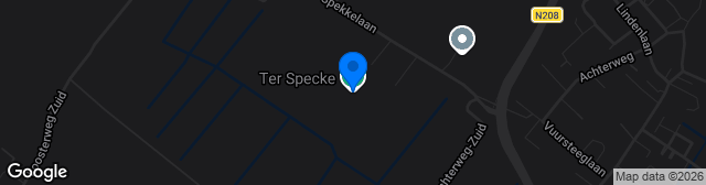 Map showing Sportpark Ter Specke