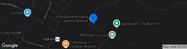 Map showing Sportpark De Ebbenhorst