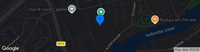 Map showing Sportpark 't Slot