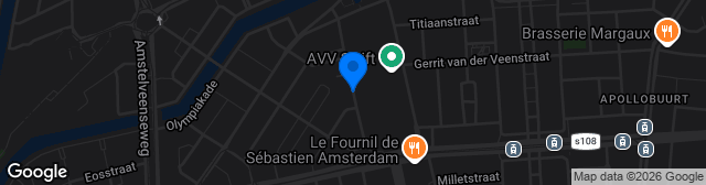 Map showing Sportpark Olympiaplein