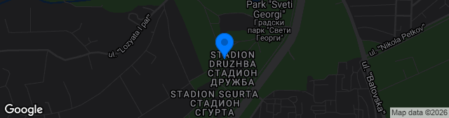 Map showing Stadion Druzhba