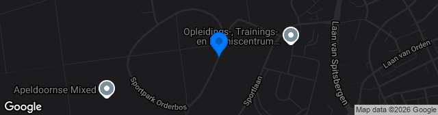 Map showing Sportpark Orderbos