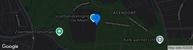 Map showing Sportpark De Meern