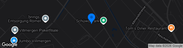 Map showing Stadion Niedermatten