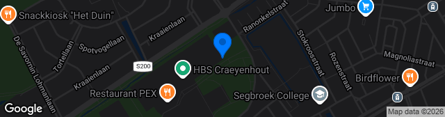 Map showing Sportpark Craeyenhout