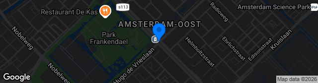 Map showing Sportpark Drie Burg (Watergraafsmeer)