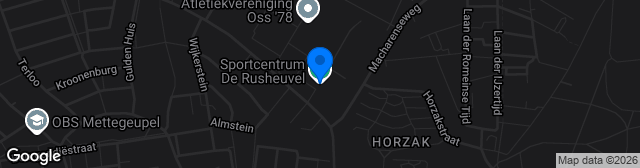 Map showing Sportpark De Rusheuvel