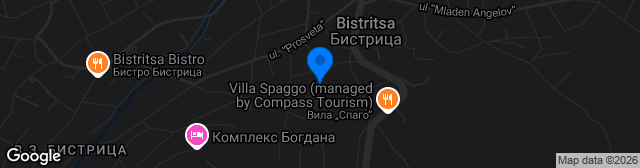 Map showing Stadion Vitosha