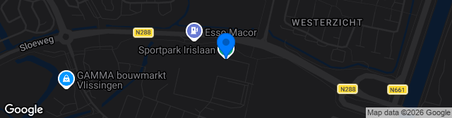 Map showing Sportpark Irislaan
