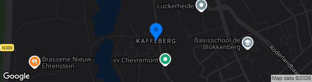 Map showing Sportpark Kaffeberg