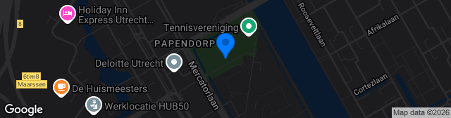 Map showing Sportpark Papendorp