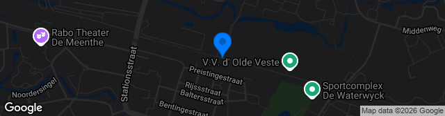 Map showing Sportpark Parallelweg