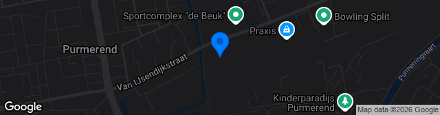 Map showing Sportpark Purmersteijn