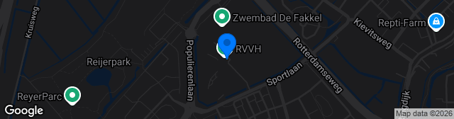 Map showing Sportpark Ridderkerk