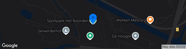 Map showing Sportpark Het Noorden
