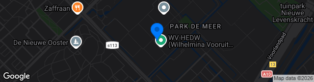 Map showing Sportpark Middenmeer (WV-HEDW)