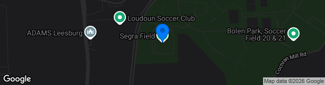 Map showing Segra Field