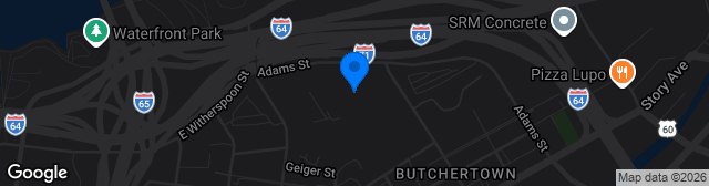 Map showing Lynn Family Stadium