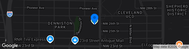 Map showing Taft Stadium