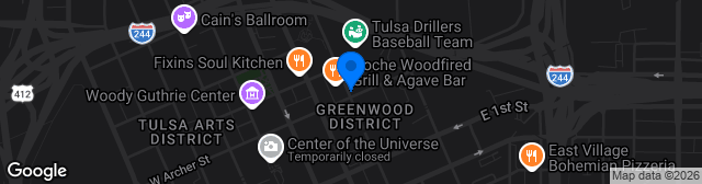 Map showing ONEOK Field
