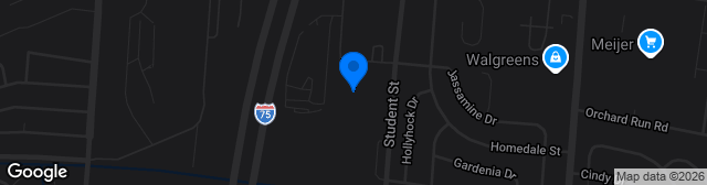 Map showing Dayton Outpatient Center Stadium