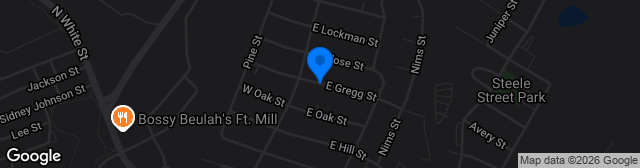 Map showing Nation Ford Stadium
