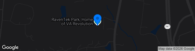 Map showing Evergreen Sports Complex
