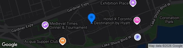 Map showing BMO Field