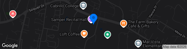 Map showing Cabrillo College Stadium