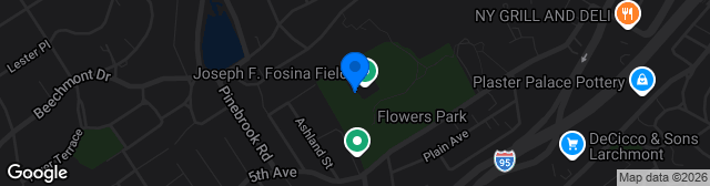 Map showing Skidelsky Field at City Park Stadium