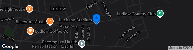 Map showing Lusitano Stadium