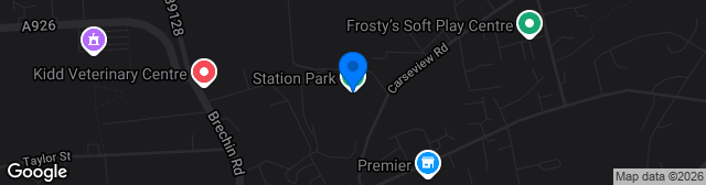 Map showing Station Park