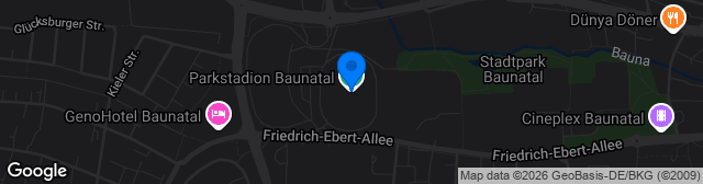 Map showing Parkstadion