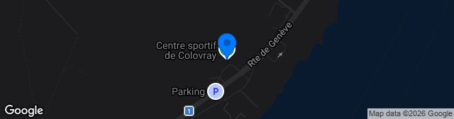 Map showing Centre sportif de Colovray