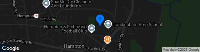 Map showing Beveree Stadium