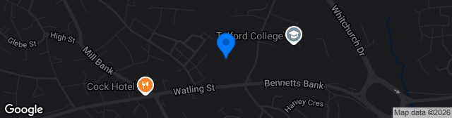Map showing New Bucks Head Ground