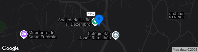 Map showing Campo Conde de Sucena