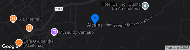 Map showing Estádio Trigueiros do Aragão