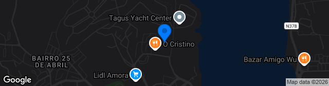 Map showing Estádio da Medideira