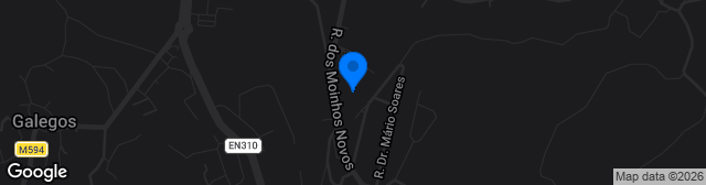 Map showing Estádio Moinhos Novos