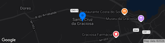 Map showing Complexo Desportivo de Santa Cruz da Graciosa