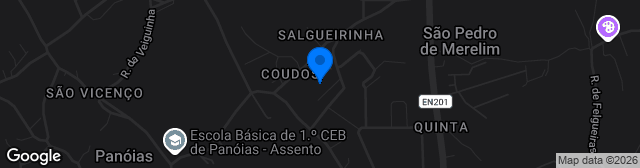 Map showing Estádio João Soares Vieira