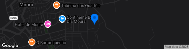 Map showing Estádio do Moura Atlético Clube