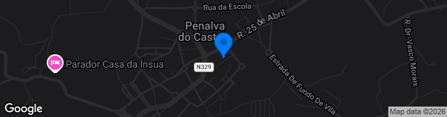 Map showing Parque Desportivo de Sant´Ana