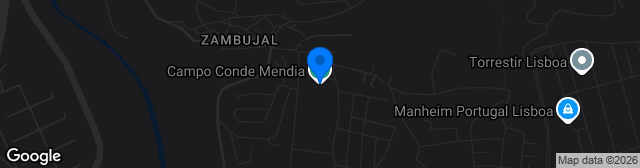 Map showing Campo Conde Mendia